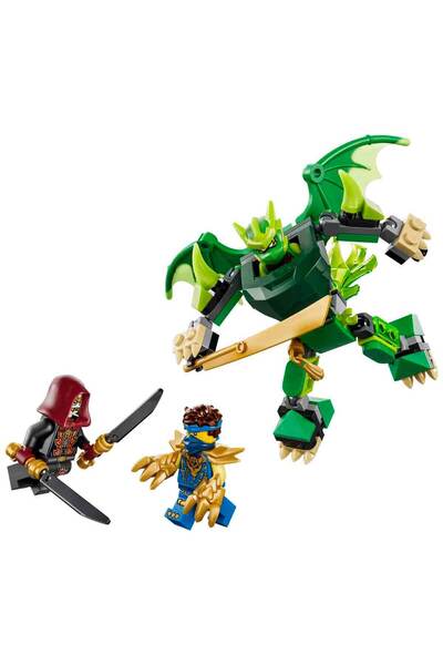 LEGO NINJAGO Lloyd’un Ejderha Robotu Savaş Paketi 71862 - 6 Yaş ve Üzeri Çocuklar için 3 Minifigür İ