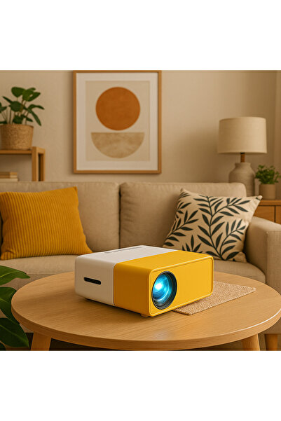 Vivendo Videoproiector LED Mini Portabil YG300 400-600 LM 1080P Full HD