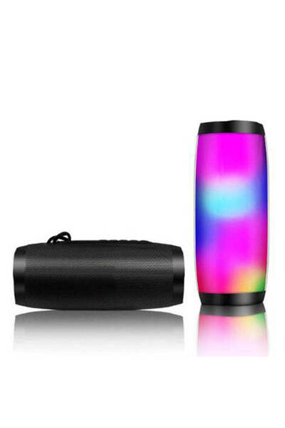 Vivendo Boxa stereo Bluetooth 157, portabila, lumina ambientala multicolora