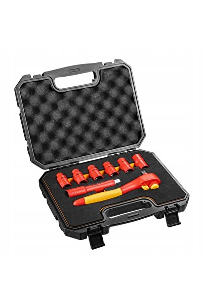 NEO Tools Set de chei tubulare izolate 8 piese 1000V cu prelungitor 01-307