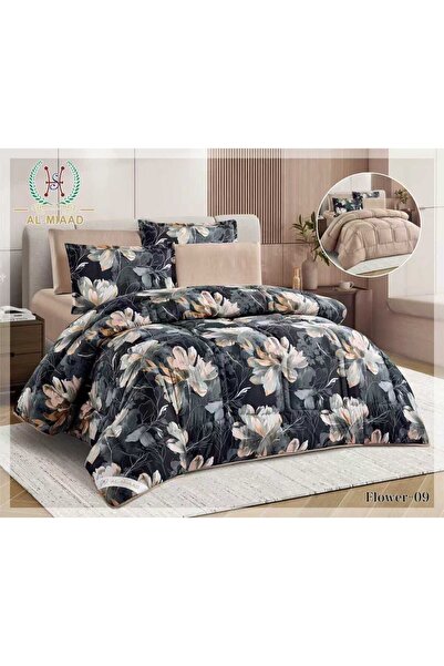 ALMIAAD Double Quilted Double-Sided Puffy Quilt - Soft Microfiber |   Nefren ...