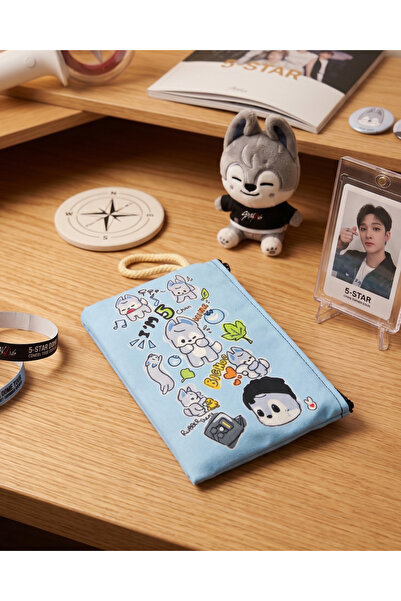Toum Bang Chan Stray Kids Skzoo Character Cute Patterned Pen Holder