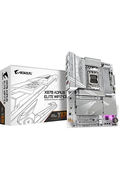 Gigabyte X870 AORUS ELITE WIFI7 ICE AM5 ATX DDR5 Placă de bază