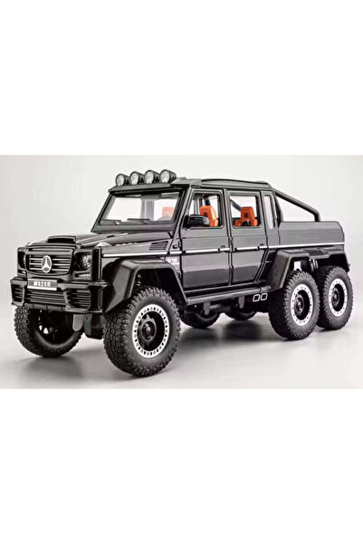 PLAYZO 1:24 Mercedes Benz AMG G 63 6 X 6 Off Road SUV Alloy Metal Diecast Car