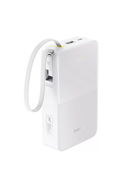 Baseus Външна батерия EnerFill Bipow2 Pro, 20000mAh, 22.5W, QC + PD, 1 x USB-...