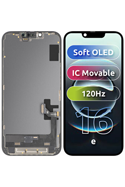 Mpelleconcept Display cu touchscreen MP compatibil cu Apple iPhone 17e/ 16e, ...