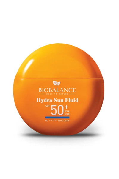 Biobalance Hydra Sun fluid protectie solara SPF 50+ UVA & UVB, PA++++ Blue Li...
