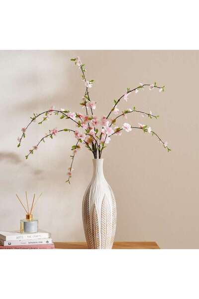 PAN HOME Peach Blossom Bunch H103cm - Pink