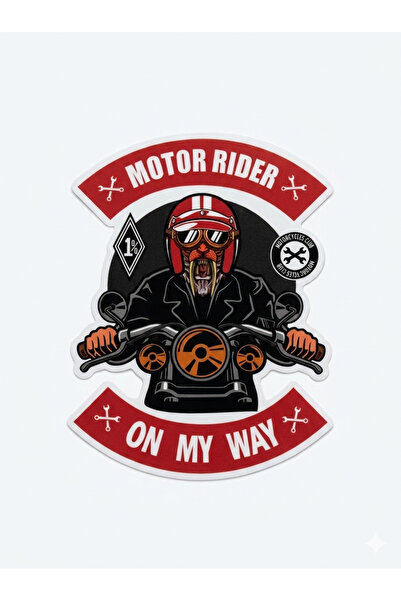 Bluoksweet Motorcycle Sticker Label 10-15 cm