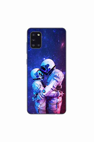 OEM Husa compatibila cu Samsung Galaxy A31 Silicon Gel Tpu Model Astronauts C...