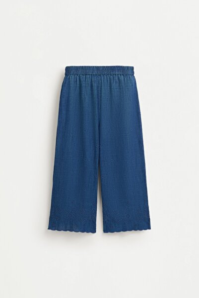 LEFTIES İşlemeli hafif jean
