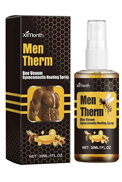 Ximonth Men Therm Bee Venom Gynecomastia Heating Oil