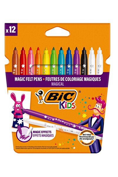 Bic Set carioci multicolore si radiera Colour Erase Bic, P12