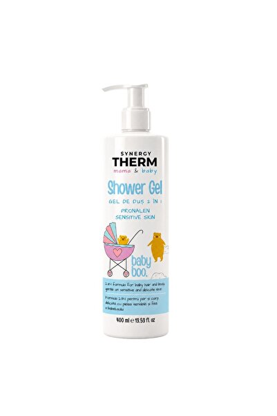 Synergy Therm Gel de dus 2in1 pentru bebelusi Mama & Baby, 400 ml,