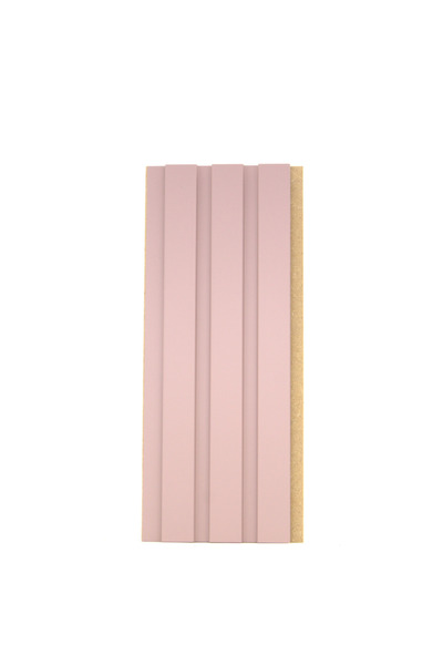 RMZ Door Vesta 12mm 12,5x280 cm Soft Pink Daisy Mdf Duvar Paneli