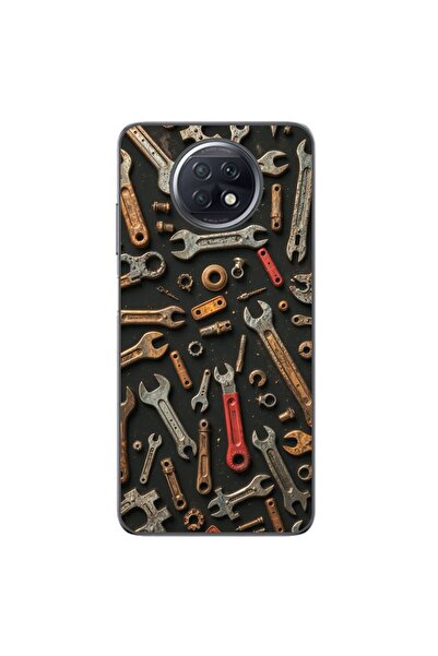 OEM Θήκη συμβατή με Xiaomi Redmi Note 9T από σιλικόνη gel TPU με σχέδιο μηχαν...