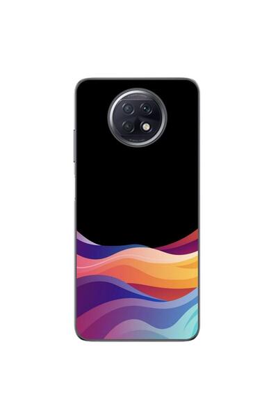 OEM Husa compatibila cu Xiaomi Redmi Note 9T Silicon Gel Tpu Model Neon Waves