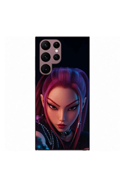 OEM Husa compatibila cu Samsung Galaxy S22 Ultra Silicon Gel Tpu Model KPop D...