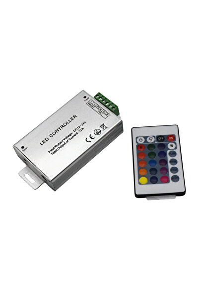 DELIGHT Controller banda LED RGB, 12V, 144W, telecomanda IR 24 taste, DL66520...