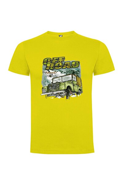 iLovePrints Green Off-Road Cruiser Tshirt