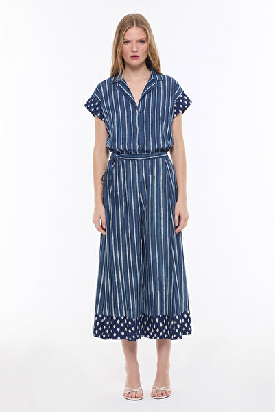 Roman Paça Detaylı Pamuk Pantolon Standart Renk YY063105_089