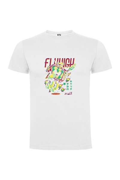 iLovePrints Synthwave Cartoon Tee Tshirt