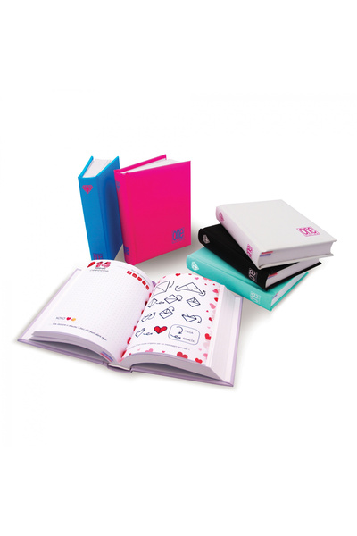 MC Micostore Jurnal One Color - Adolescenti-fete, 11.5x15 cm, 80 g/m2, 6 culo...