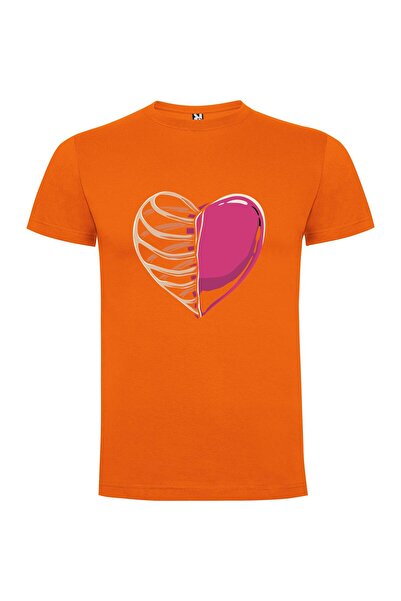 iLovePrints Heart Anatomy Illustration Tshirt