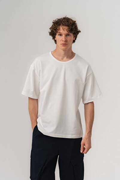 go gang own Μπλουζάκι Oversize με Ριμπ Λαιμόκοψη Rift Ribana