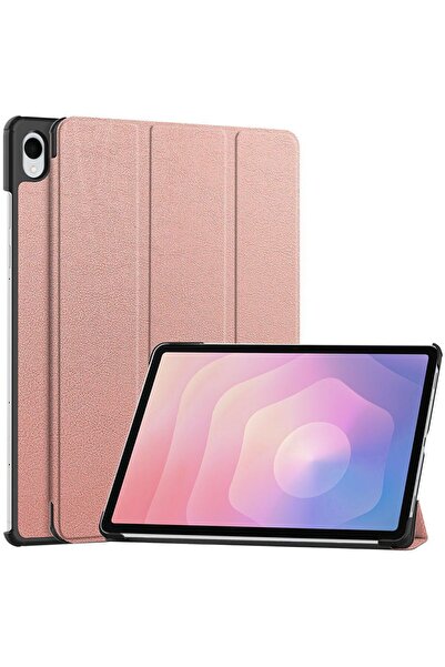 Techsuit FoldPro - Samsung Galaxy Tab S11 - Ροζ Χρυσό