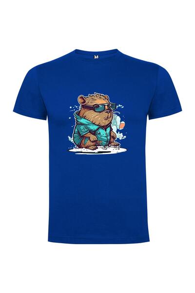 iLovePrints Gangster Cool Furry Crew Tshirt