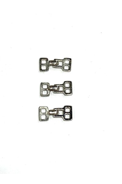 karantuhafiye Metal Cardigan Vest Clip / Metal Clip / Silver / Mini Size 3 Pi...