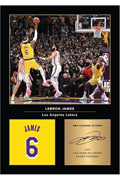 ESSESORIES Icons Lebron James Signed A4 Printed Photo Picture Display Poster ...