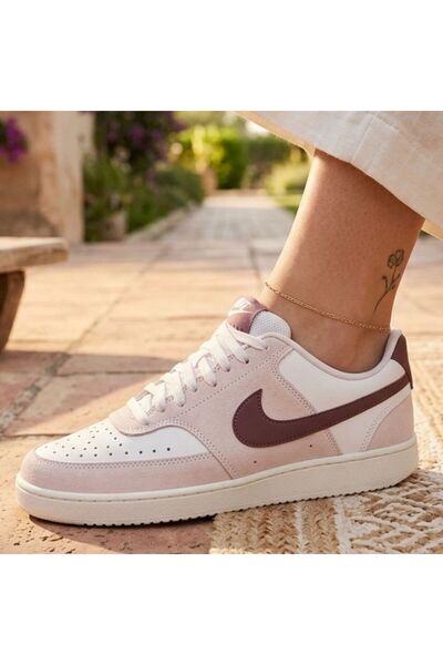 Nike Kadın Spor Ayakkabı Court Vision Low Sneaker Spor Ayakkabı Günlük Ayakkabı
