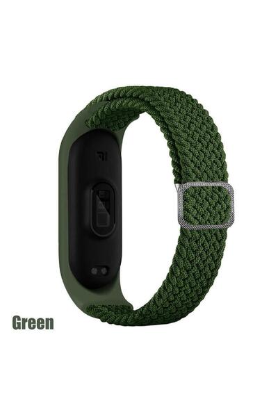 Butik Xiaomi Mi Band 5 - 6 Premium Quality Nato Fabric Mesh Strap Colorful Sm...