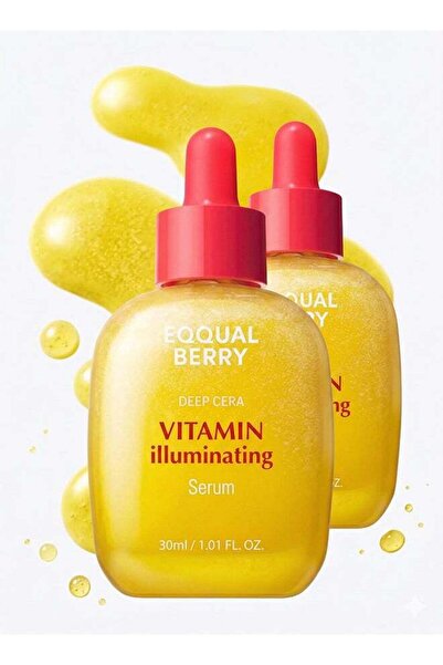 EQQUALBERRY IN VEOLIT eqqualberry Pack Of 2 Vitamin Illuminating Serum 30ml |...