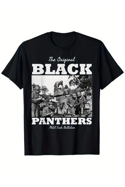LİNA06 Black Panthers 761St Tank Battalion Commemorative T-Shirt | Unisex Tee...
