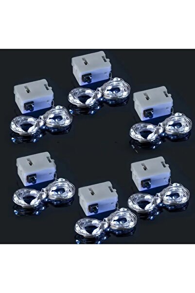 Choice6 10PCS White 4/10/40PC 2M20LED battery string lights,waterproof copper...