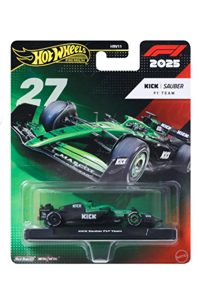 HOT WHEELS 1:64 Formula 1 Team KICK SAUBER (Hülkenberg) (#27)