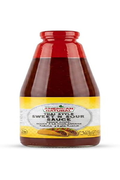 American Natural Thai Style Sweet N Sour Sauce 710gr X 12