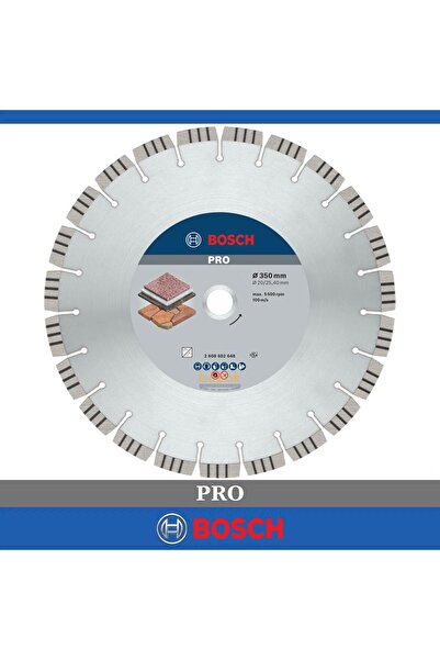 Bosch Best 350 mm Doğal Taş ve Granit Elmas Kesici Disk 2608602648
