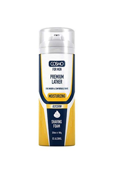 Cosmo Moisturizing Premium Shaving Foam For Men 200ML, Glycerin