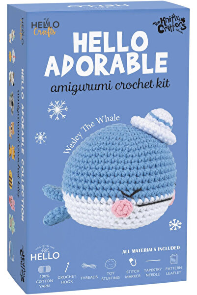 EDA HOME TEKSTİL Hello Amigurumi Crochet Kit