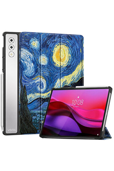 Techsuit FoldPro - Lenovo Yoga Tab Plus 12.7 - Έναστρη Νύχτα, αντικραδασμική ...