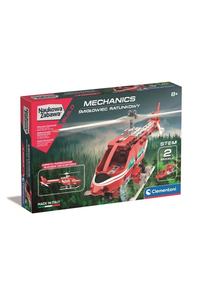 CLEMENTONI Știință distractivă. Laborator de mecanică. Elicopter de salvare 5...