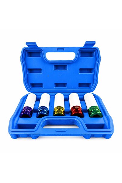 GEBOTOOLS SET TUBULARE CU PROTECTIE PENTRU JANTE ALIAJ 5 BUC GEBO TOOLS