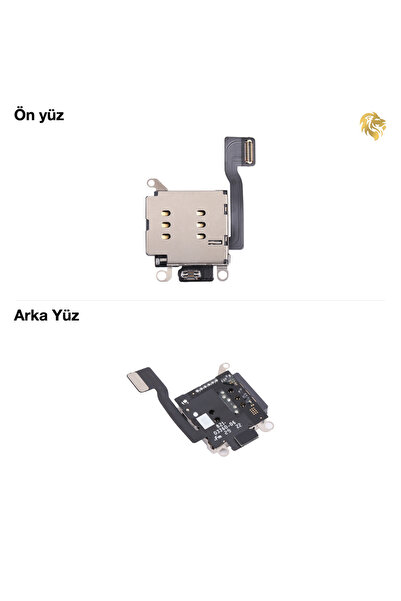 ARSKİNG İphone 13 Sim Konnektörü Çift Anakart sim okuyucu soketi sim kart yuv...