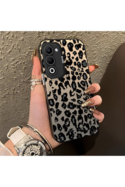 ARTISHELL Oppo A5 4G/5G Uyumlu Hafif lüks leopar desenli, şık ve dayanıklı te...