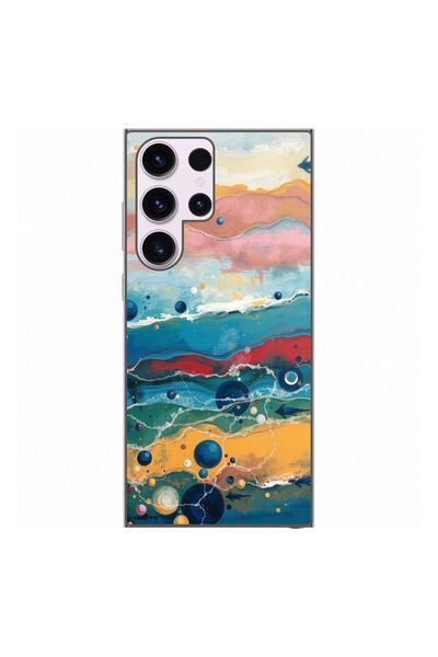 OEM Θήκη συμβατή με Samsung Galaxy S23 Ultra από σιλικόνη gel TPU με ζωγραφισ...