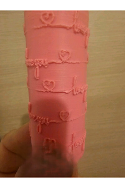 DU&ER حامل سلسلة مفاتيح مرطب للشفاه مكتوب عليه I Love You، حامل مرطب للشفاه